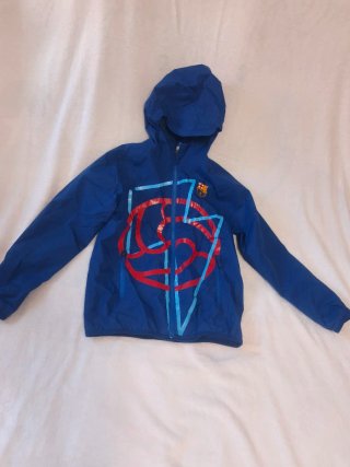 Chaqueta Impermeable FC Barcelona talla 10