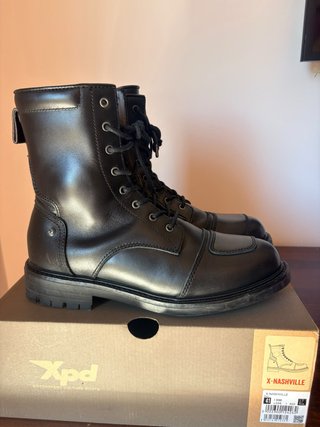 Botas Moto Xpd X-Nashville Piel Negro Talla 41