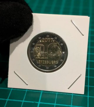 Moneda 2 Euros Luxemburgo 2017 Conmemorativa