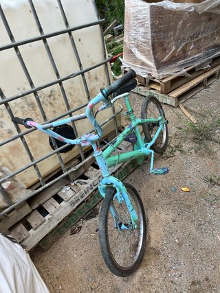 Bicicleta BMX Turquesa