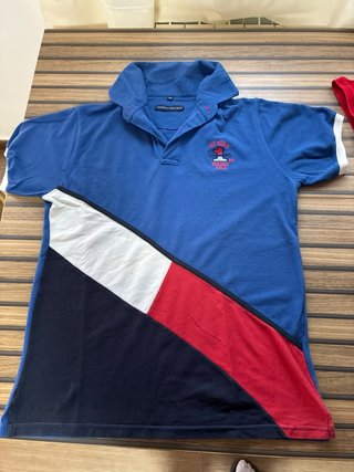Polo Tommy Hilfiger Azul Talla XXL