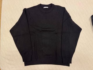 Jersey de lana negro Zara