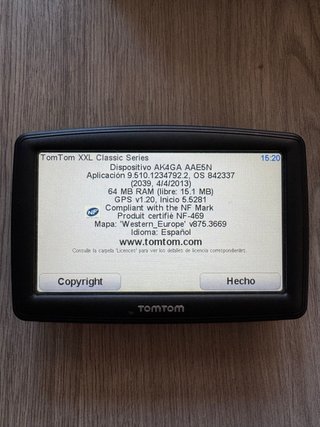 GPS Tomtom XXL Classic Series