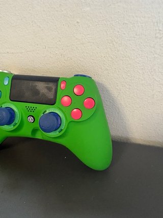 Mando SCUF PS4/PC Verde y Rosa