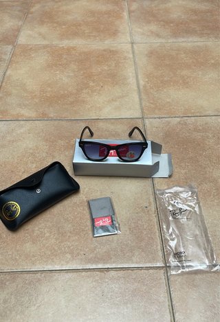 Gafas de sol negra unisex
