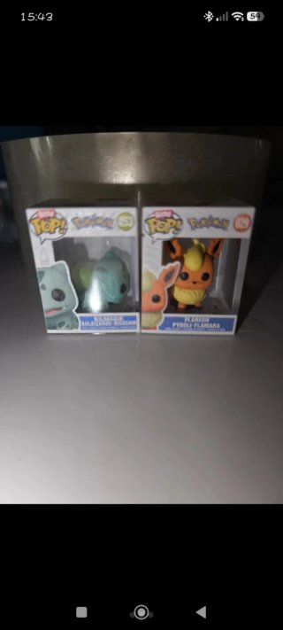 Funko Pop! Pokémon Bulbasaur y Flareon