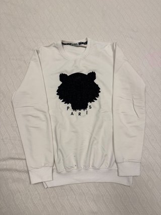 Sudadera Kenzo Paris Blanca