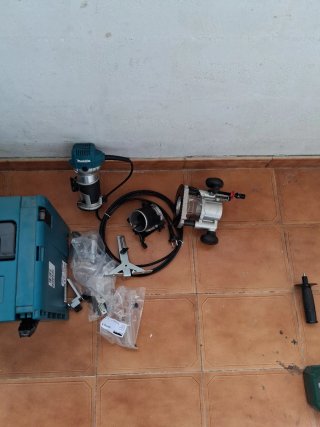 Fresadora de carpintería Makita