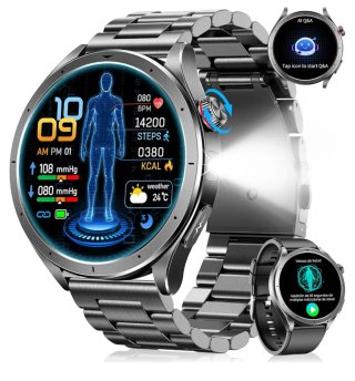 Reloj Inteligente Hombre Microchequeo