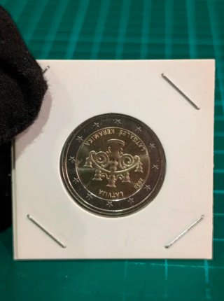 Moneda 2 Euros Letonia 2020 - Latgales Keramika