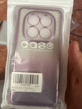 Funda Morada para Xiaomi Redmi Note 14 Pro 5G