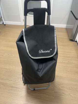 Carrito de compra Duoni negro
