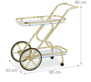 Camarera de servicio, carrito cocina
