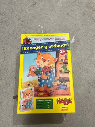 Juego de mesa Mis primeros juegos: ¡Recoger!