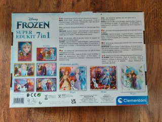 Kit Clementoni Frozen Super Edukit 7 in 1