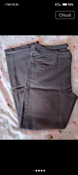 Pantaloni Piazza Italia donna tg. 50 elasticizzati