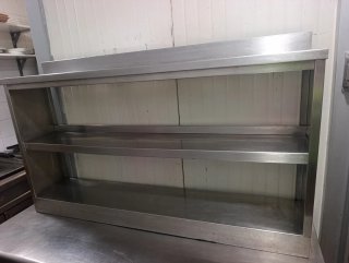 Mobile ausiliario in acciaio inossidabile