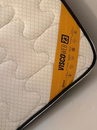 Colchón Viscoelástico Detex 135cm + somier