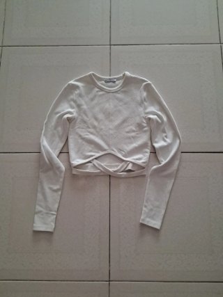 Camiseta Bershka Blanca