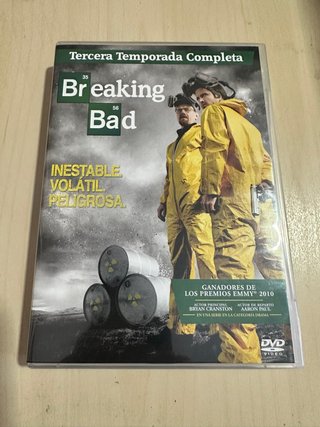 Breaking Bad - Tercera Temporada Completa DVD