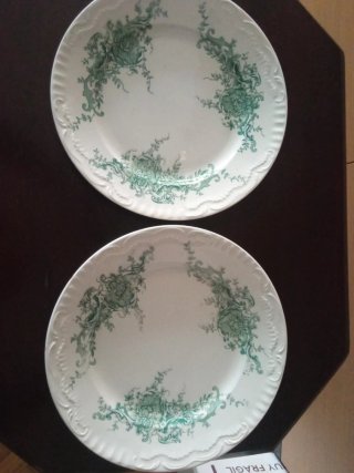 2 Platos Pickman La Cartuja de Sevilla