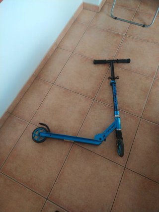 Patinete Infantil de Aluminio Azul