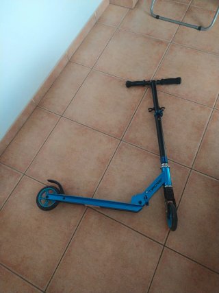 Patinete Infantil de Aluminio Azul