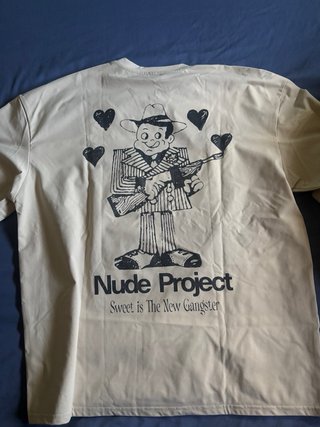 Camiseta Nude Project Beige Talla Xl