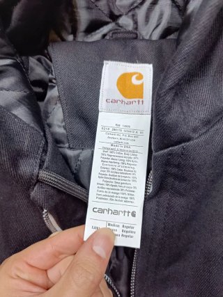 Casaco Carhartt Rework Preto Tamanho M