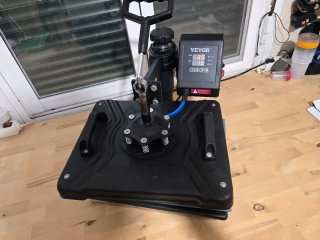 Prensa Térmica Vevor Multifunción 360°