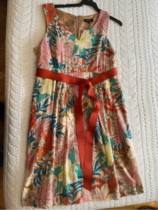 Vestido Antea Estampado Floral Talla M
