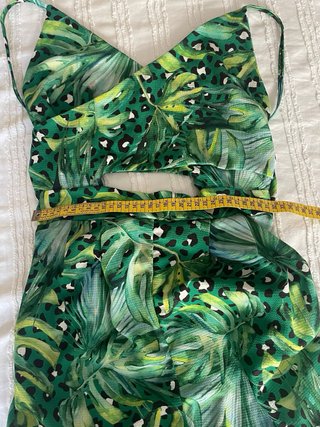 Mono corto estampado tropical
