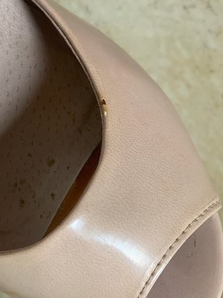 Tacones Beige con Plataforma