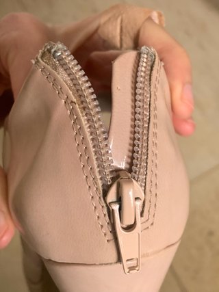 Tacones Beige con Plataforma
