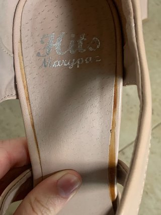 Tacones Beige con Plataforma