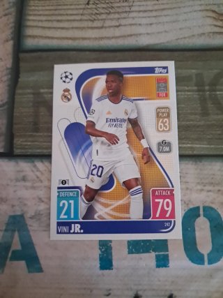 Carta da collezione Vini Jr. Topps Champions League