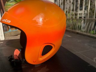 Casco de Esquí Junior Wedze Naranja en buen estado