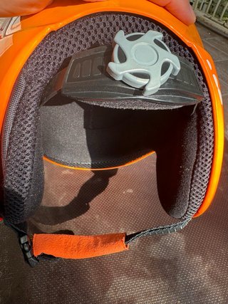 Casco de Esquí Junior Wedze Naranja en buen estado