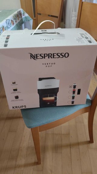 Cafetera Nespresso Vertuo Pop Blanca