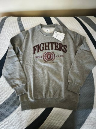 Sudadera Springfield Gris Talla L