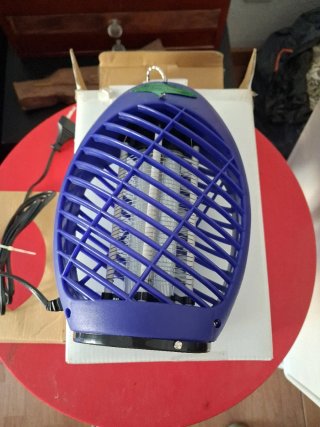 Lámpara Antimosquitos Eléctrica Azul
