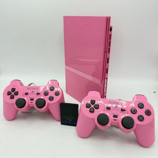PS2 Slim Rosa 2 Controller + Memory Card
