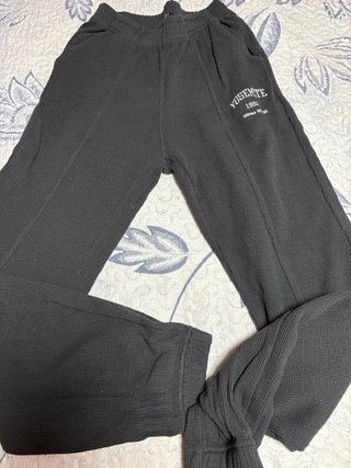 Pantalón chándal Bershka negro