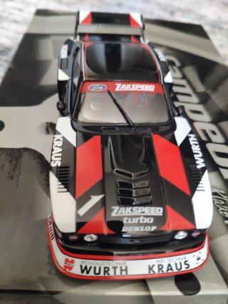 Ford Capri Zakspeed Turbo Fly Slot car Scalextric
