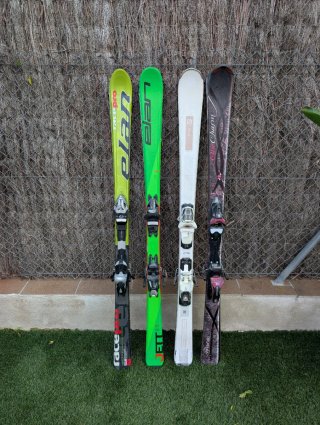 ESQUIS 150cm Elan/Atomic