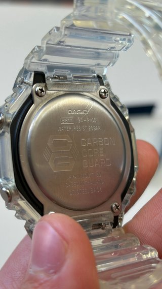 Reloj Casio G-Shock Transparente
