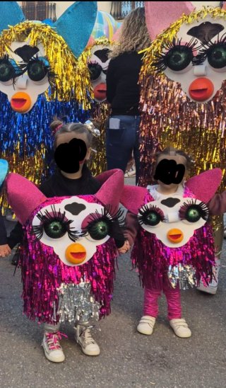 Disfraz Furby Niña Talla Pequeña