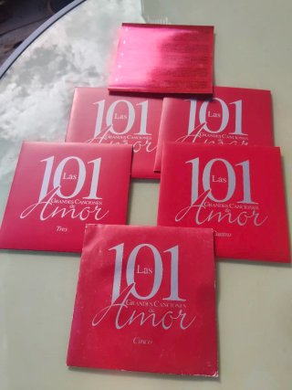 CD Las 101 Grandes Canciones de Amor