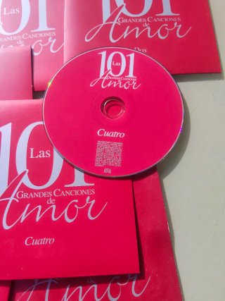 CD Las 101 Grandes Canciones de Amor