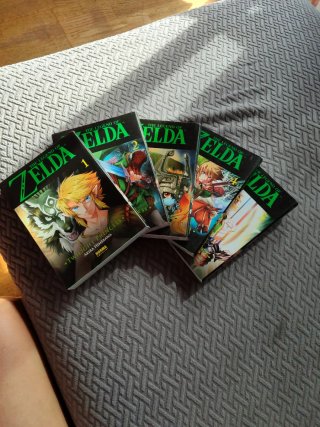 Zelda libros 1-5